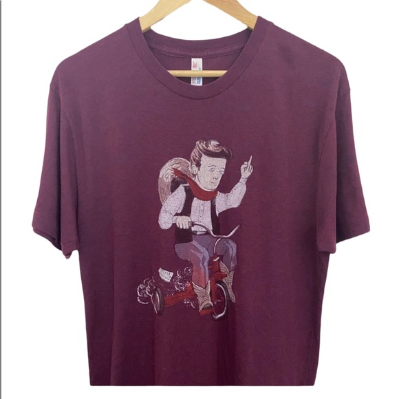 SOLD! The Track Shirt American Apparel Size Large - Picture 4 of 9